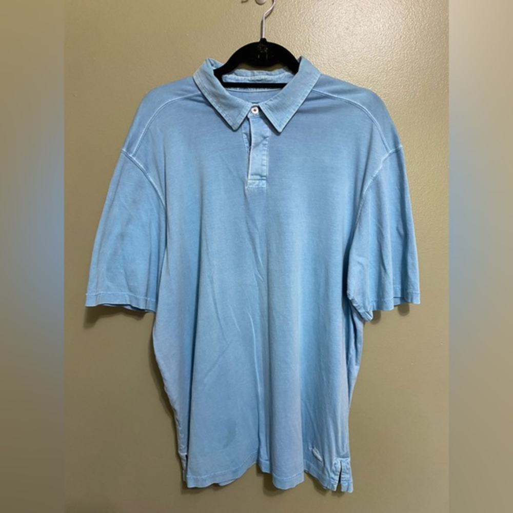 Tommy Bahama Light Blue Polo, Size XL